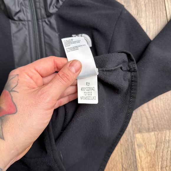 The North Face‎ Glacier 1/2 Zip Pullover Sweater Boys Small Black Fleece 6410 - Picture 6 of 11